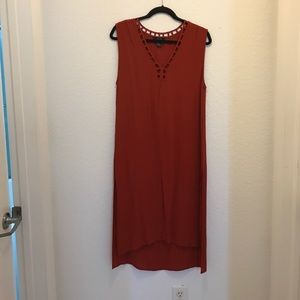 Red Caged tunic/dress