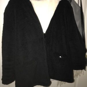 Brandy Melville reversible fleece jacket