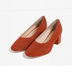 Suade Ballerina Shoes