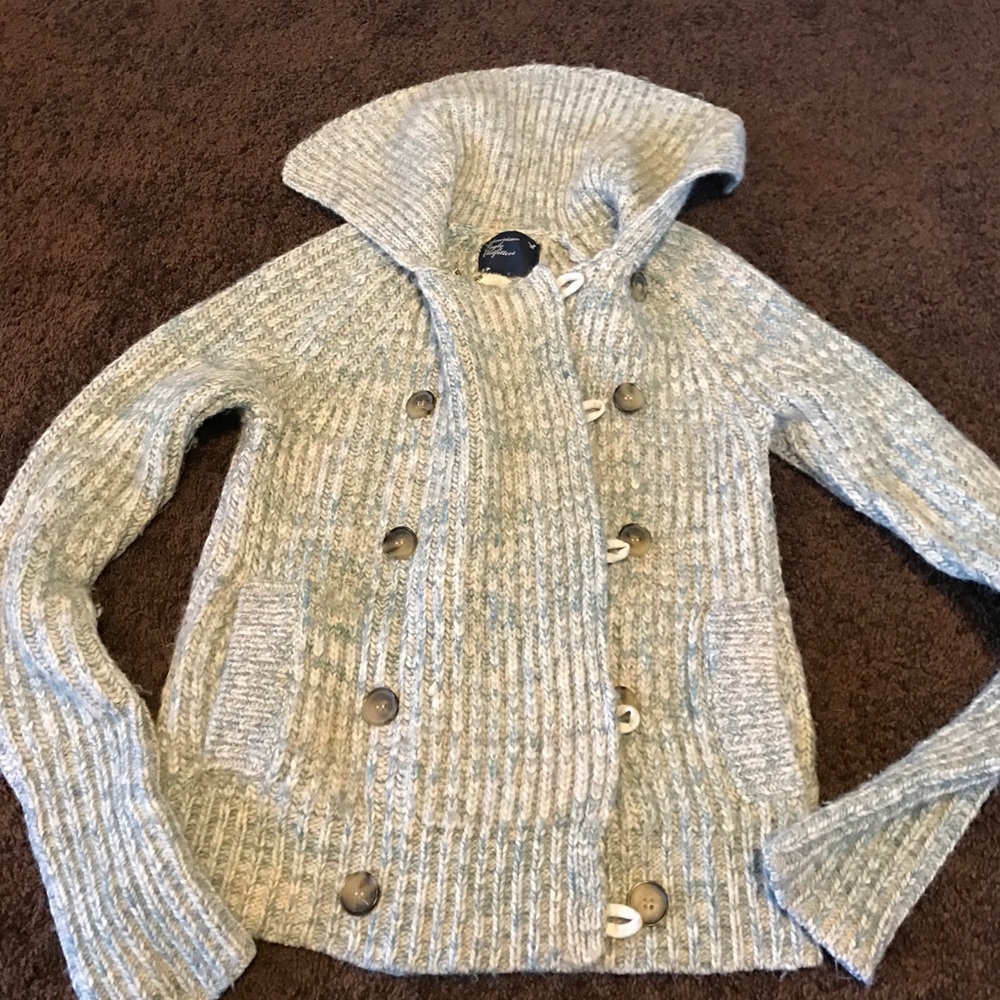Double Breasted Cardi Jacket