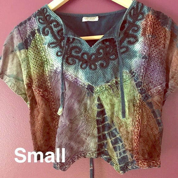 Tie dye Crop Top - Picture 1 of 1