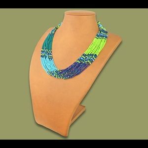 Zama beaded necklace