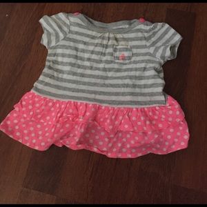 Shirt With Stripes And Poca-Dots