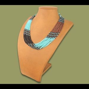 Zama beaded necklace