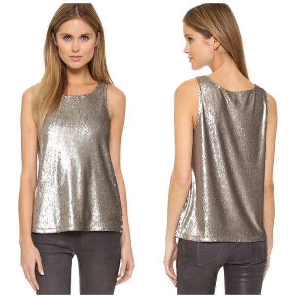 cupcakes & cashmere Tops - Cupcakes Cashmere Sequin Miles Tank