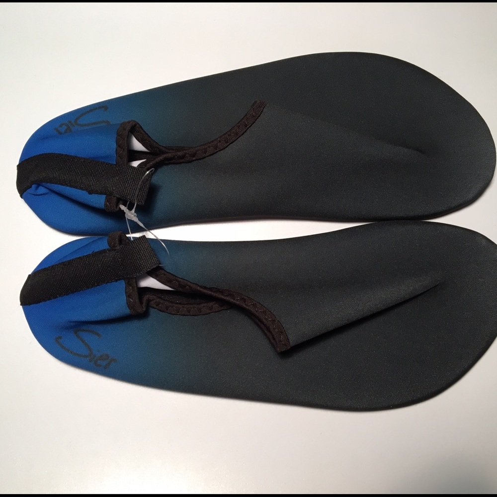 Sier Minimalist Yoga Aqua Skin Shoes Blue