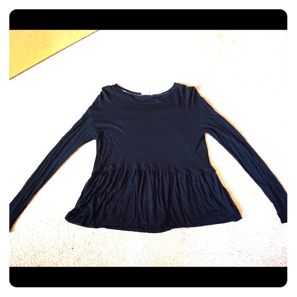 Wilfred Peplum Long Sleeve