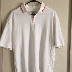 Tommy Bahama White Golf Shirt