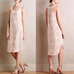 Anthropologie HD in Paris Milieux Silk Dress sz 2