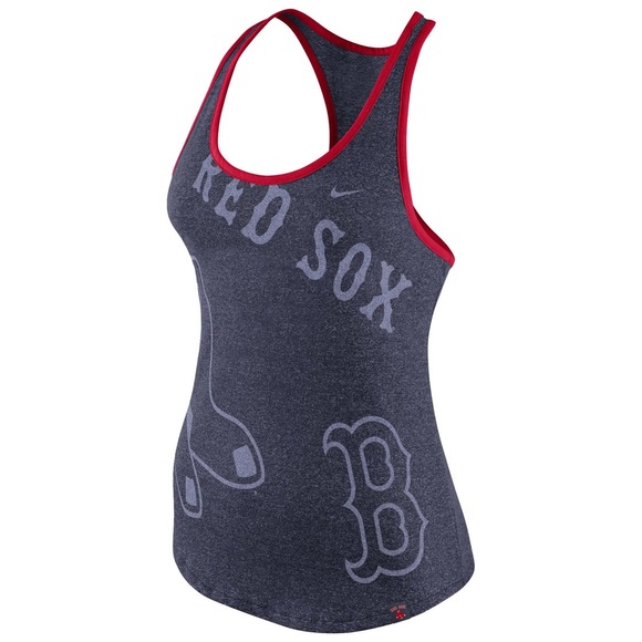 Nike Tops - Women's Nike Boston Red Sox Marled Racerback Top