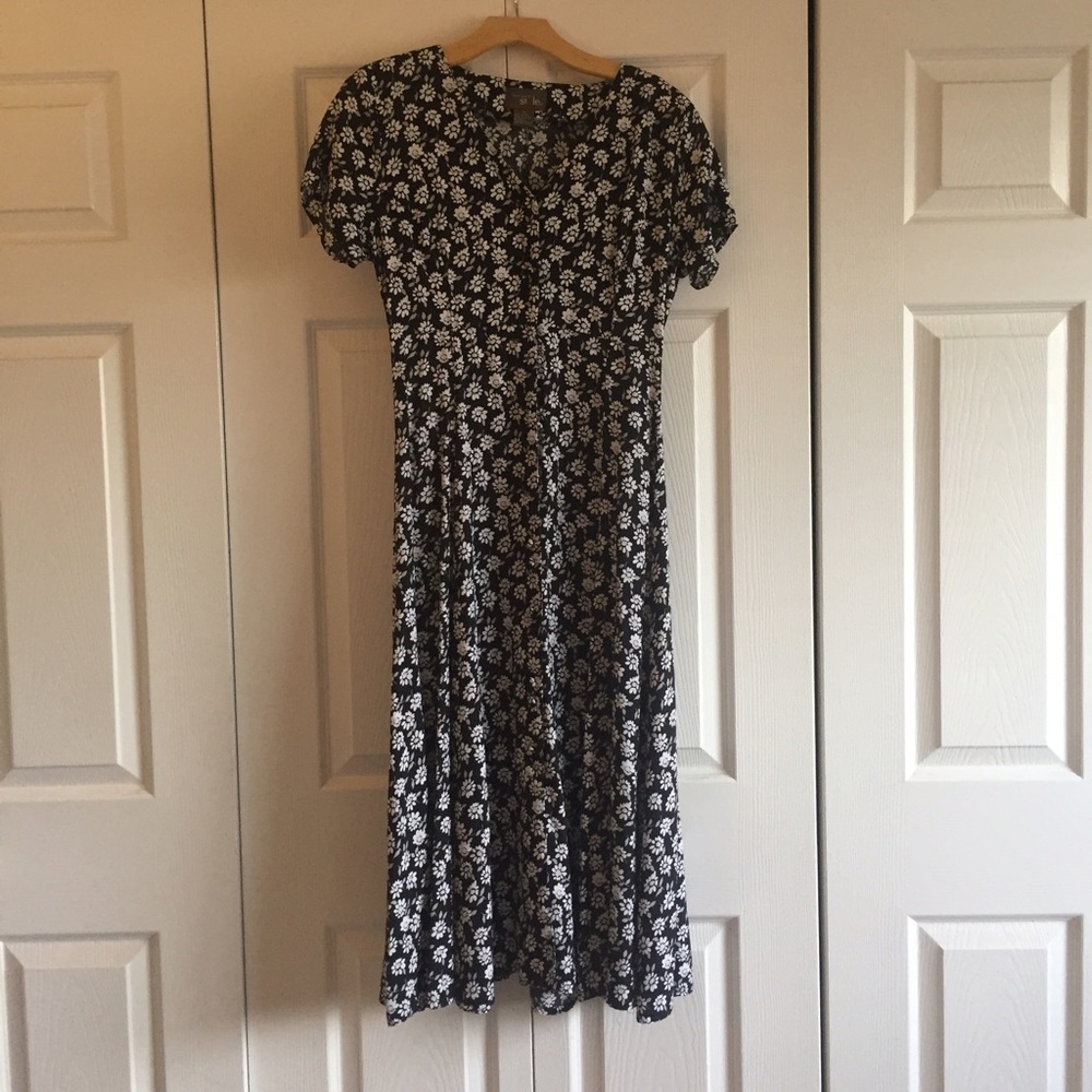 Vintage Floral Dress