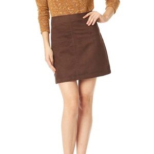 Sanctuary Suede Skirt