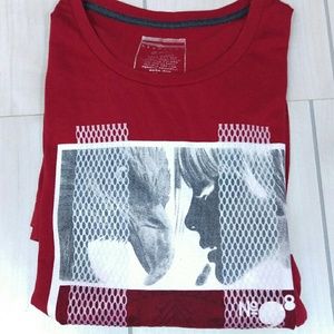 Sean John Red Graphic T Shirt Size 2X