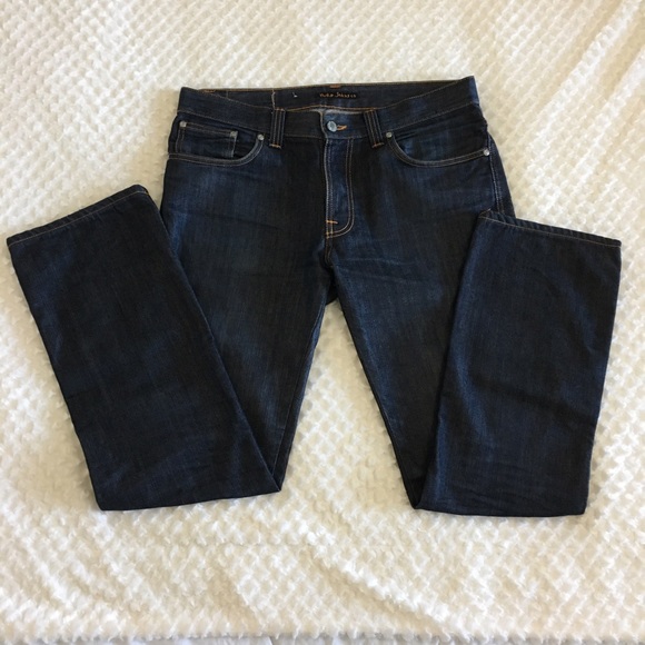 • SOLD • Men's Slim Jim Nudie Jeans W34 L32 - Picture 2 of 8