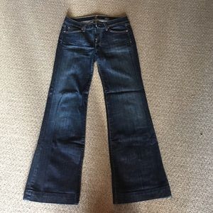 7 for all mankind "dojo" jeans