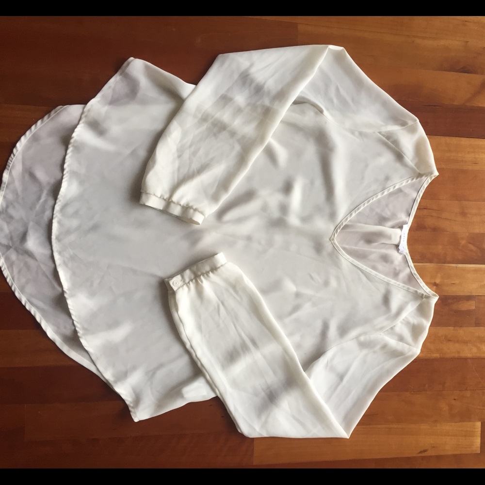 Lush brand V-neck blouse