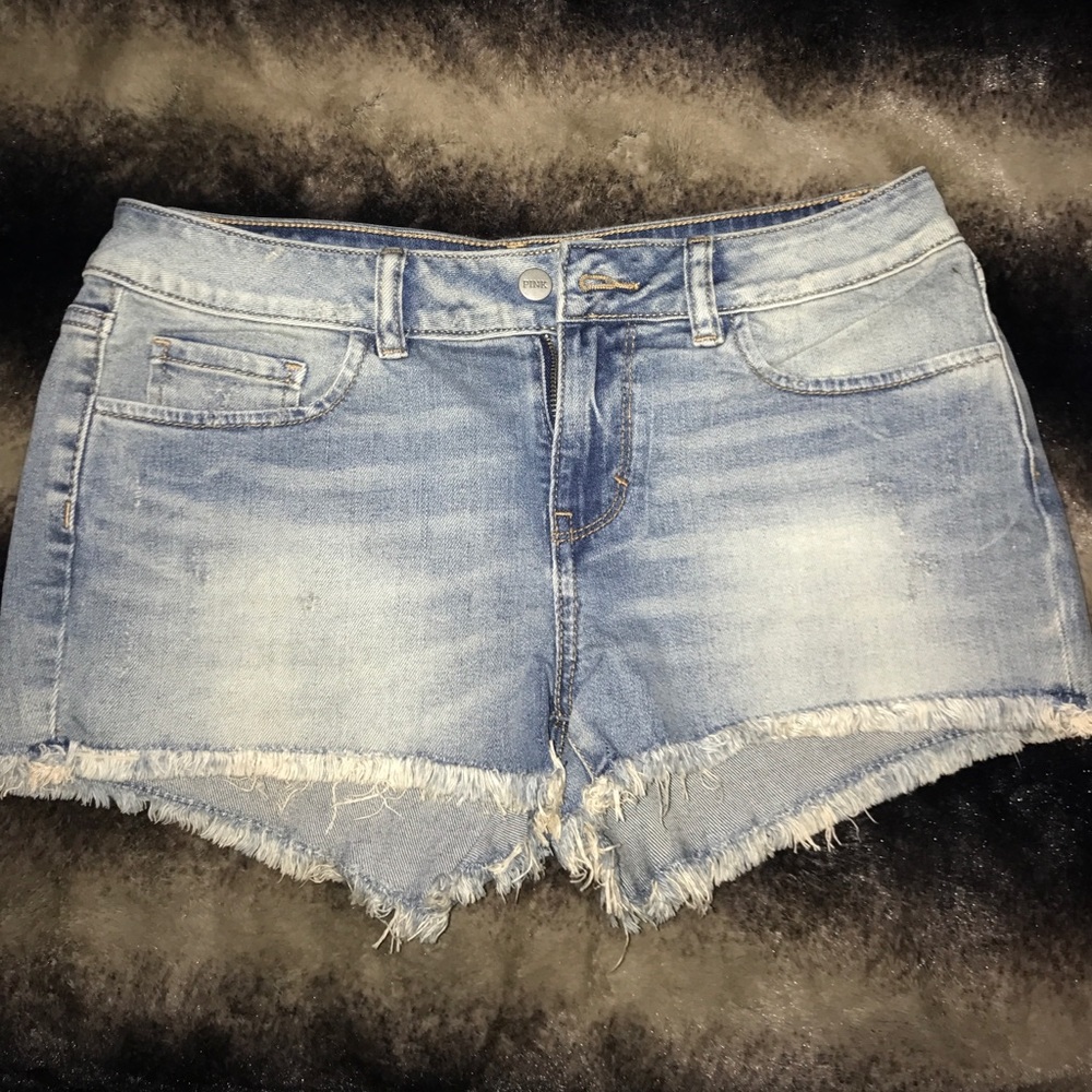 Victoria secret PINK denim shorts NEW