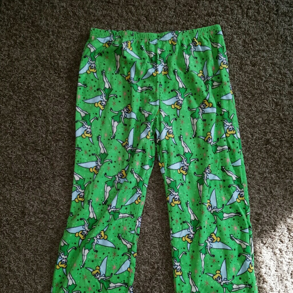 Tinker bell pj pants size xl