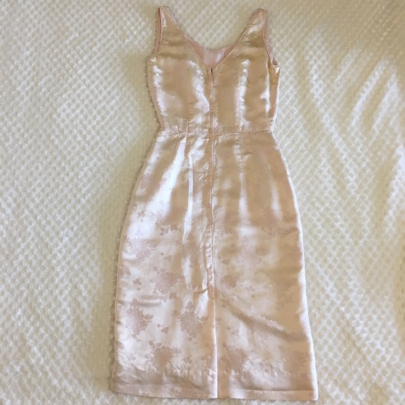 •SOLD• Vintage 1960s Lauhala Silk Dress - Picture 2 of 8