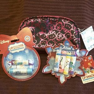 Disney Princess Lip Smackers and Tsum Tsum bag