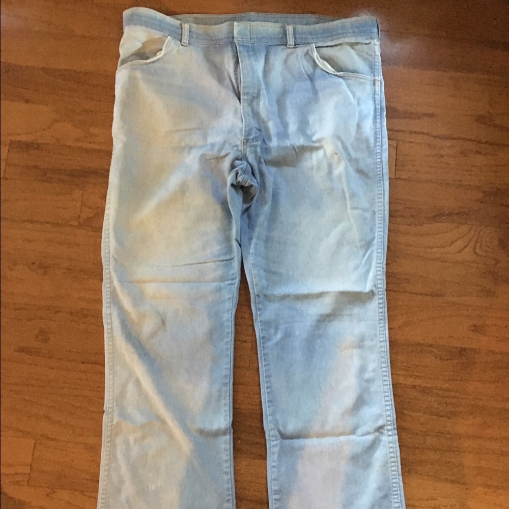 Vintage 1970's Wrangler Distressed Jeans