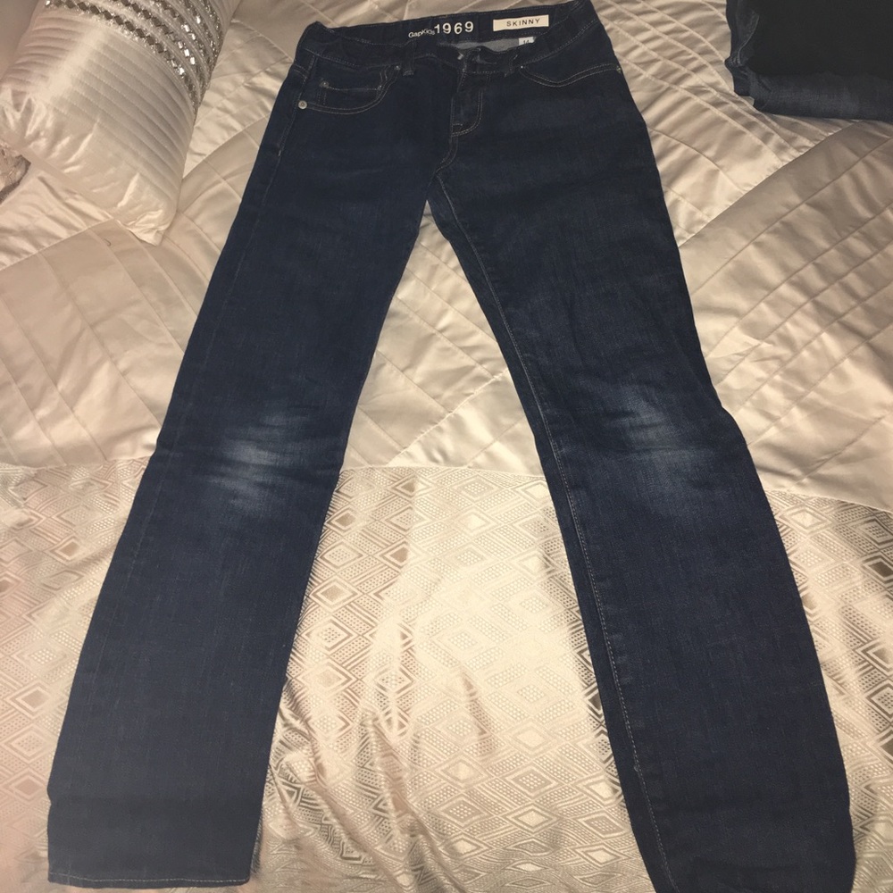 GAP Dark blue boys skinny jeans