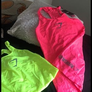 Gymshark bright tanks