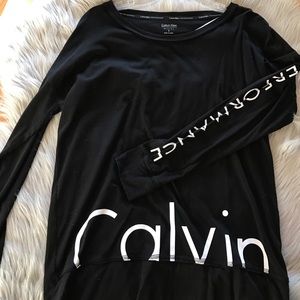 Calvin Kline performance long sleeve top
