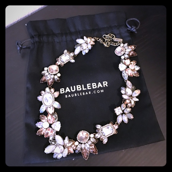 Baublebar Jewelry - Baublebar Flora Collar Necklace - Antique Gold