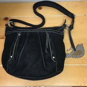 Fossil Black Denim Bag