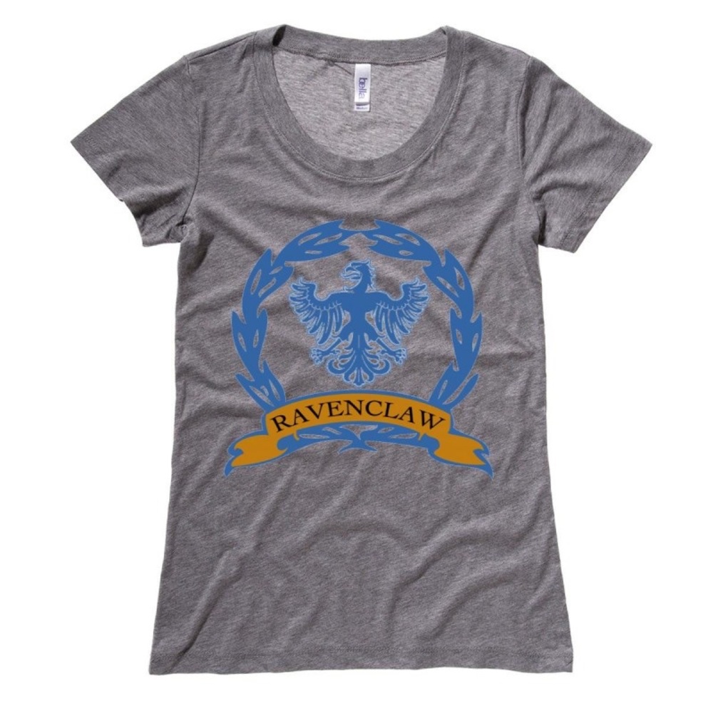Harry Potter Ravenclaw Crest Grey Crew Neck
