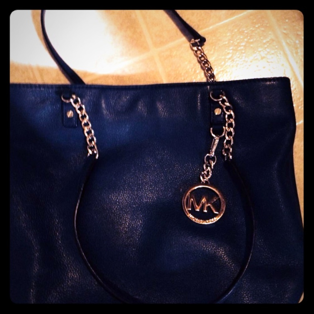 Navy blue Authentic  Michael Kors purse