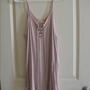 New stripped dress