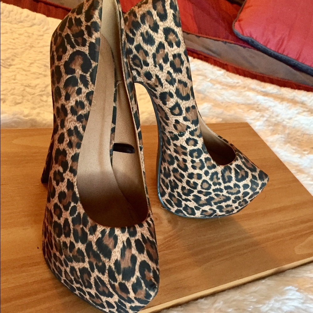 Animal Print Heels