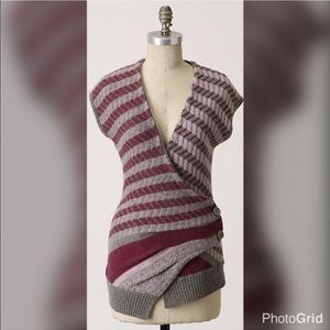 Anthropology vest; reposhing too small for me!