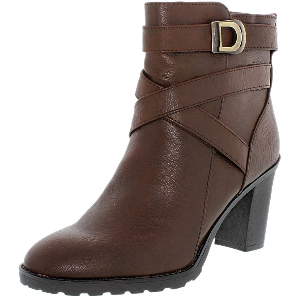 *LIQUIDATION PRICE*Brown Ankle Boot with Heel