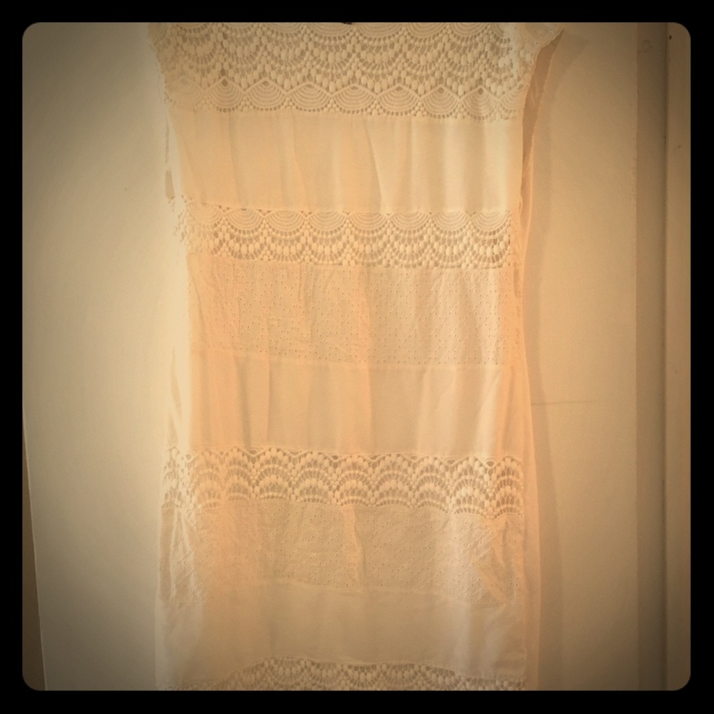 White lace dress from limited