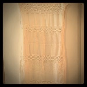White lace dress from limited
