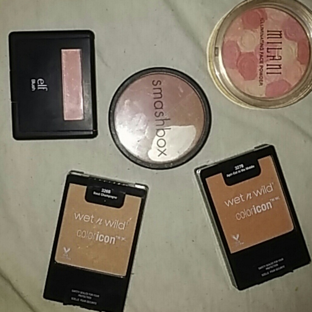 Smashbox, Milani, etc blush bundle