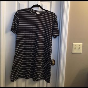 Striped T-Shirt Dress