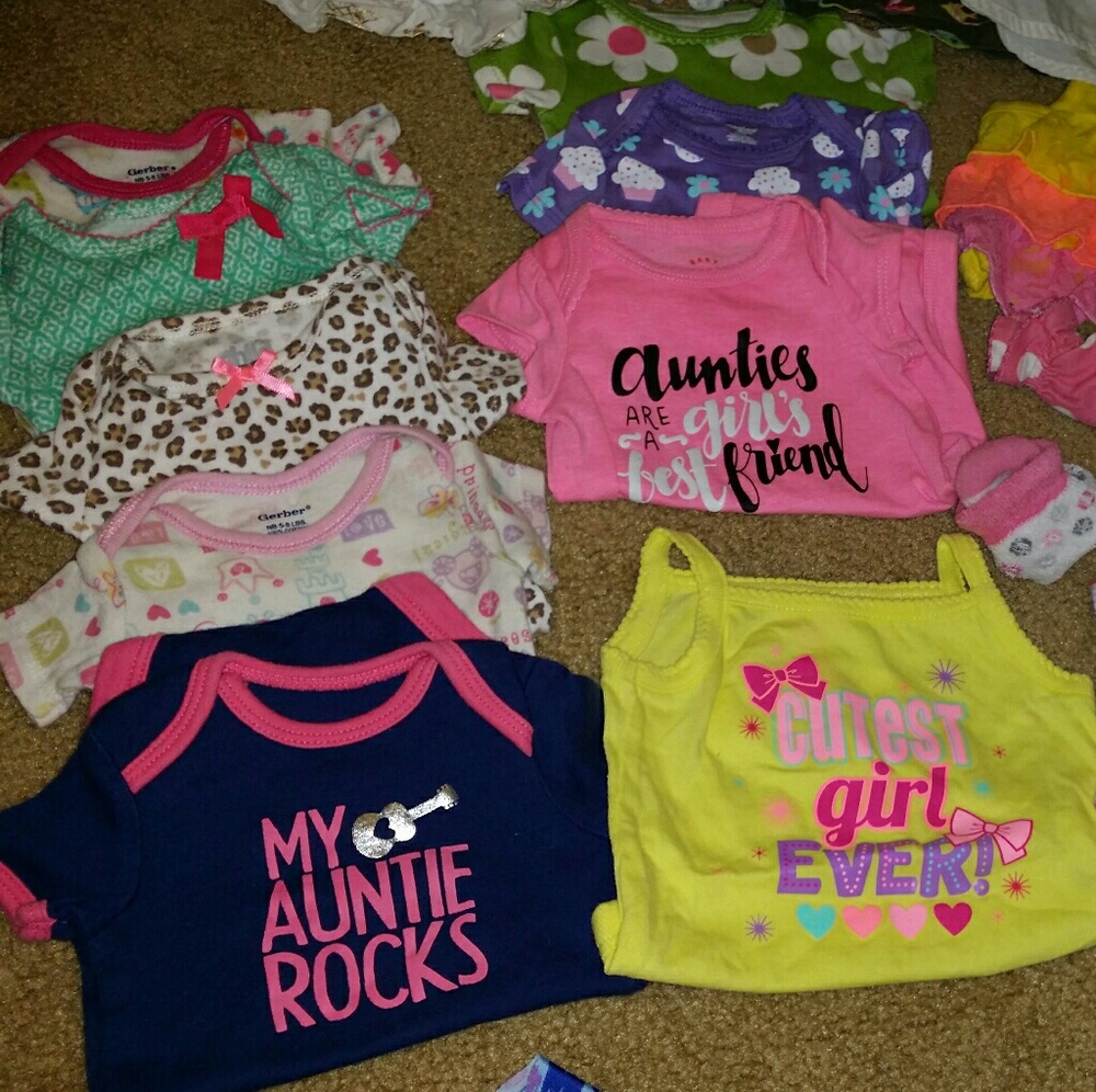 Bulk baby girls clothes