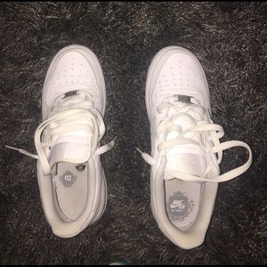 Very lightly worn Air Force 1s