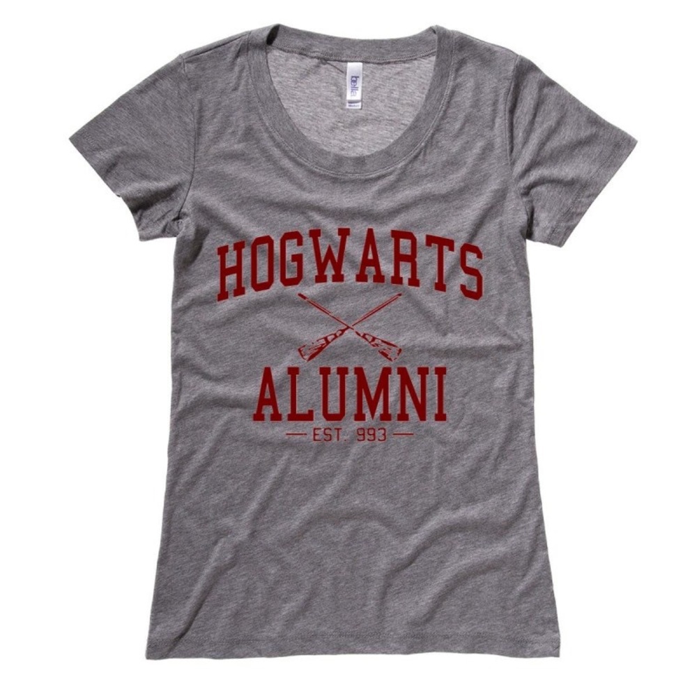 Harry Potter Hogwarts Alumni Grey Crew Neck