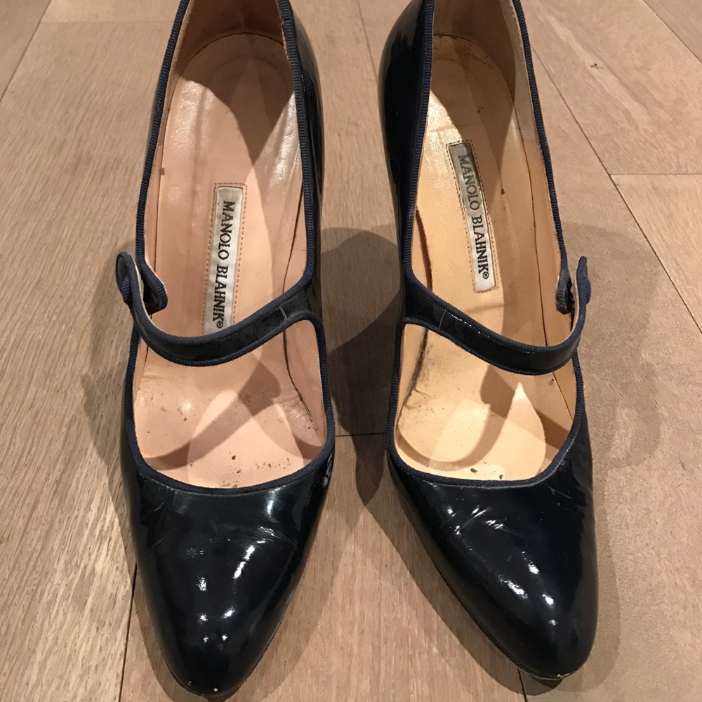 Manolo Blahnik Mary Jane Heels
