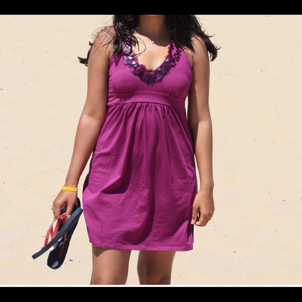 Victoria's Secret Beach Dress with sequins