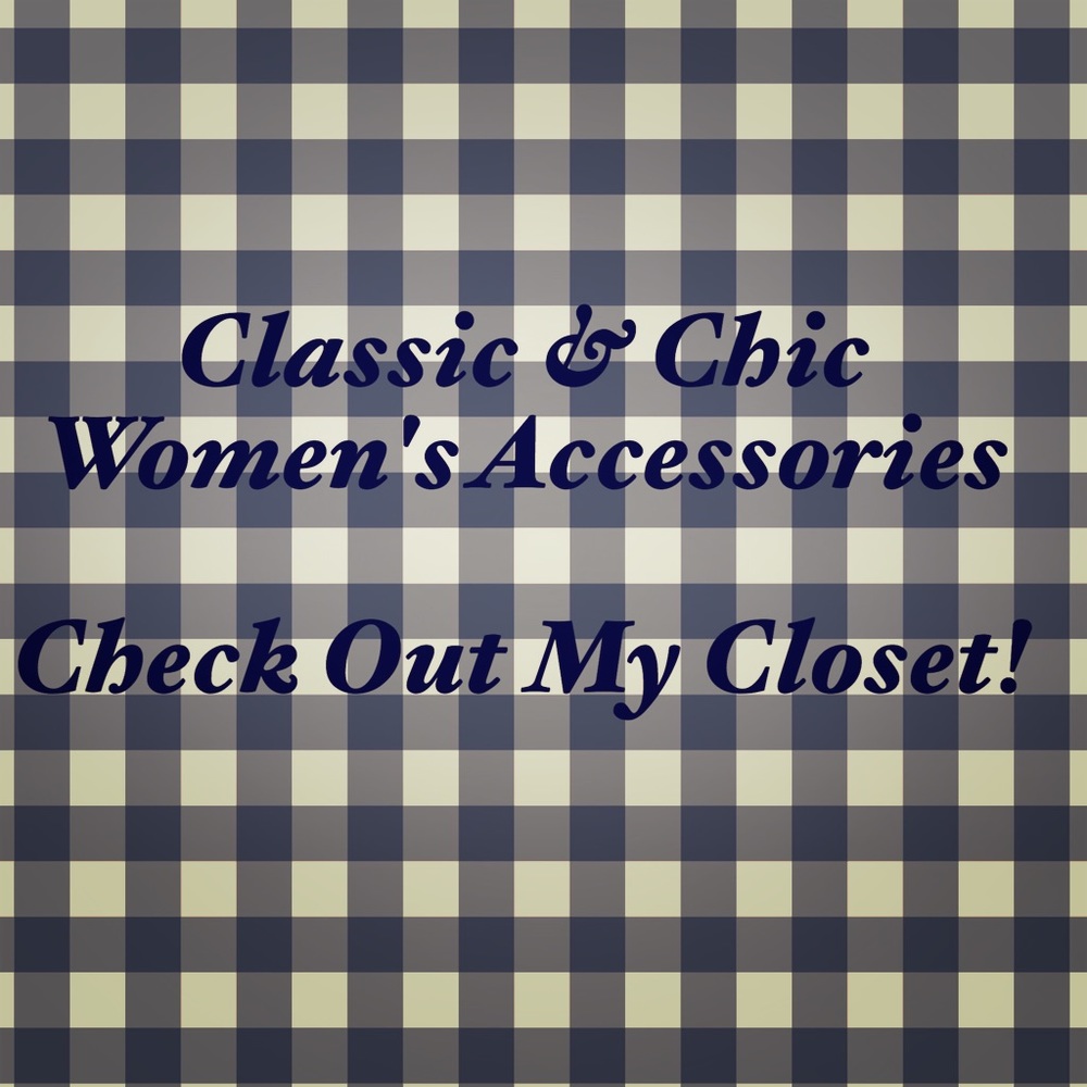 Classic & great quality women's accessories.