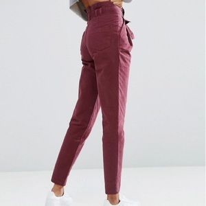 Asos Tall High Waist Straight Leg Pants NWOT