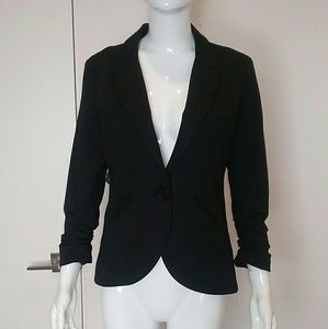 New Womens Black Gibson Tuxedo Jacket