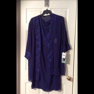 FINAL MARKDOWN! NWT dressy dress with sheer jacket