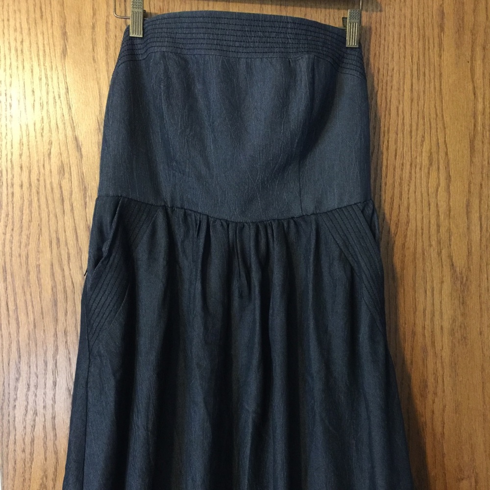 Strapless dress